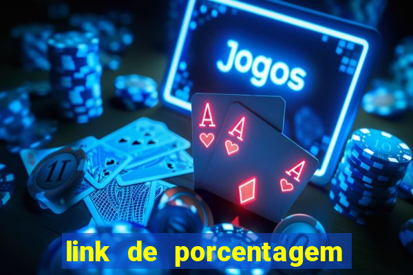 link de porcentagem dos slots pg